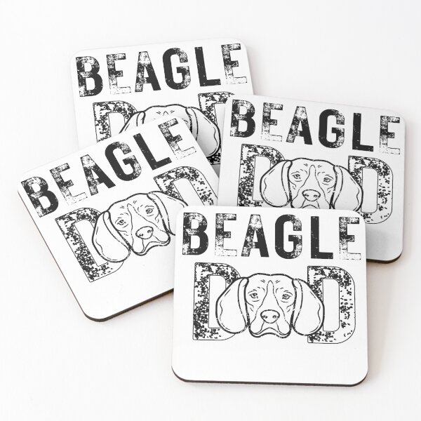 Item preview, beagle dog dad designed and sold by DeluxBee.