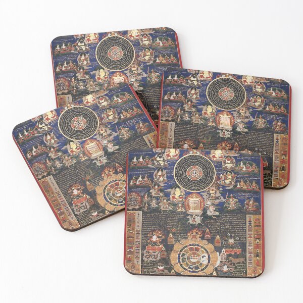 Item preview, Mandala 152 Sidpaho Buddhist Protective Astrological Chart designed and sold by GuyBlank.