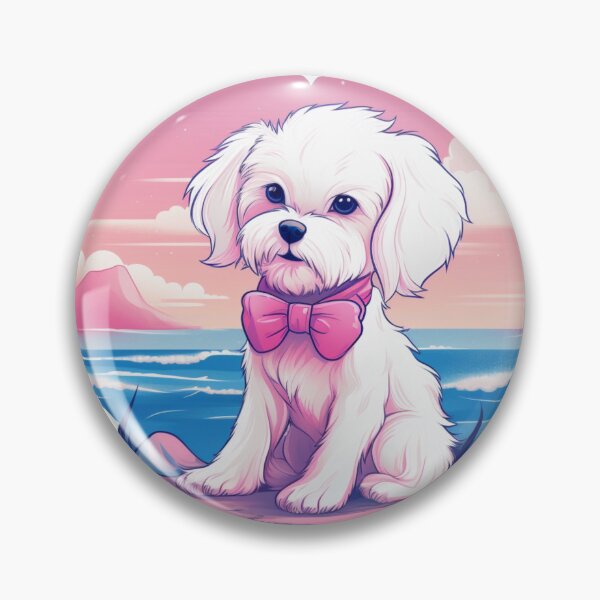 Item preview, Trans Pride Puppies - Maltese  designed and sold by HitsTheWaves.