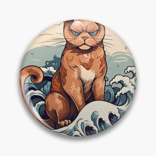 Item preview, Angry Abyssinian Cat designed and sold by FunSesame.
