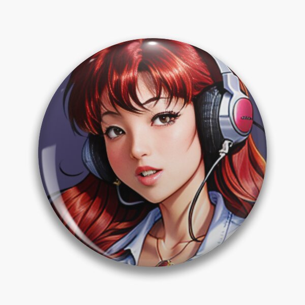 Item preview, cute anime redhead girl designed and sold by UndineSea.