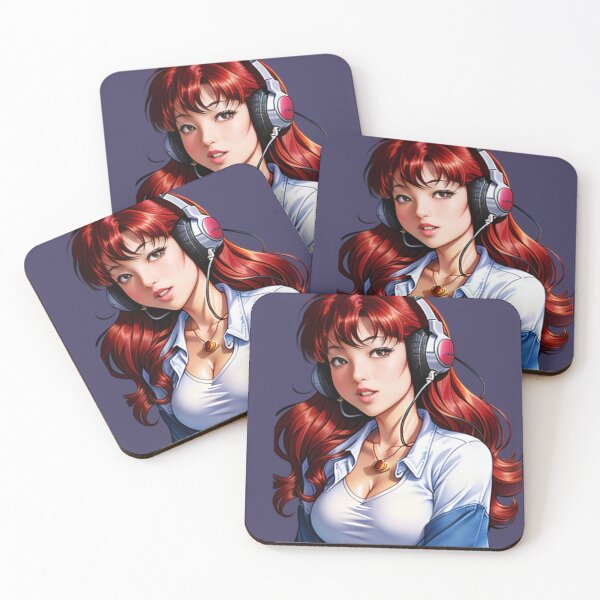 Item preview, cute anime redhead girl designed and sold by UndineSea.