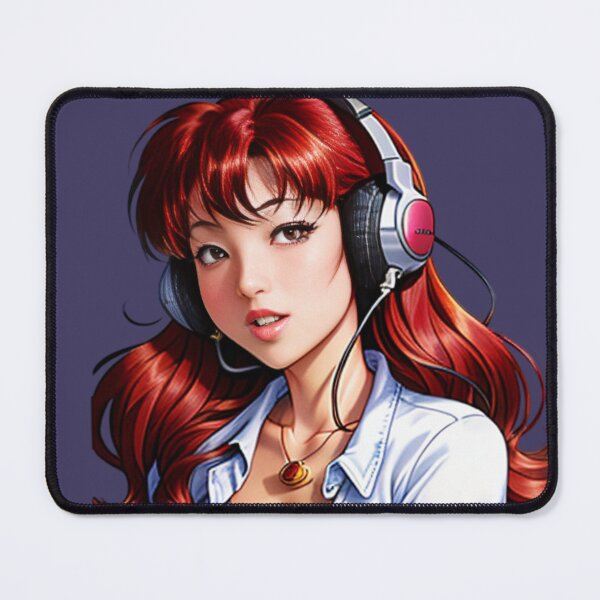 Item preview, cute anime redhead girl designed and sold by UndineSea.