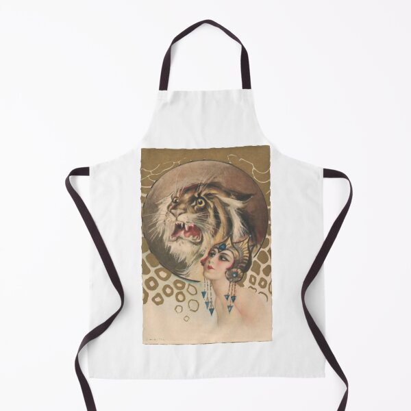 Item preview, Art Deco Tiger Lady designed and sold by TIGERRIFIC.