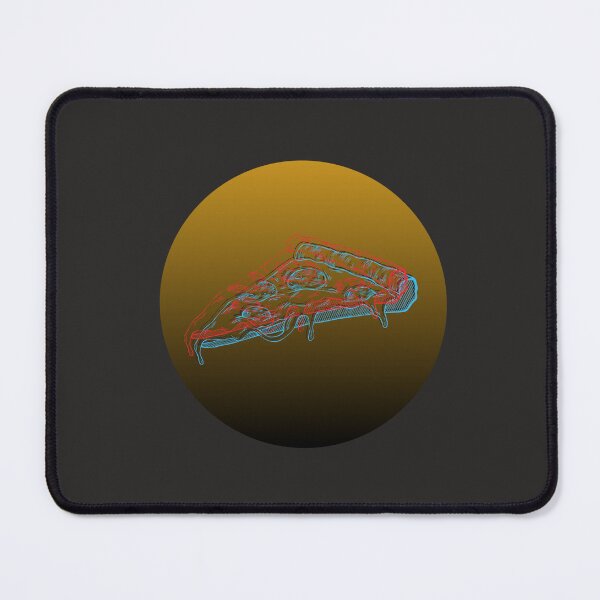 Item preview, Pizza Lovers Anaglyph Gradient designed and sold by MaieBearArt.