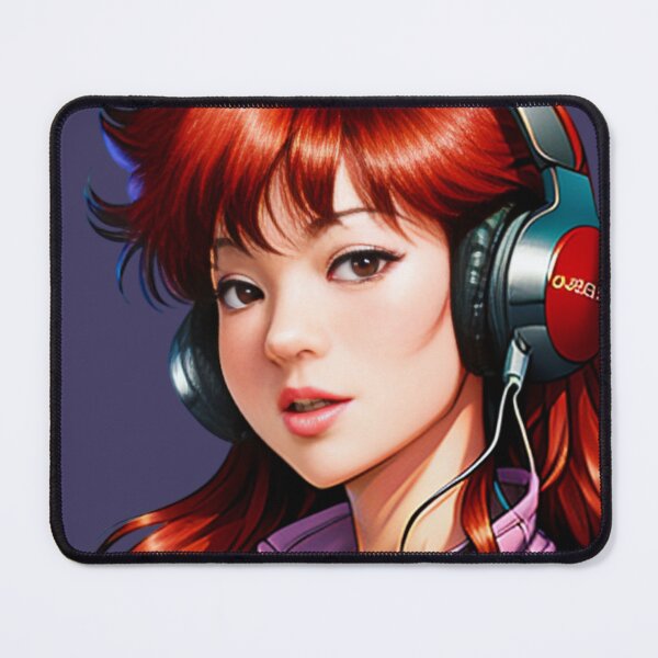 Item preview, cute anime redhead girl designed and sold by UndineSea.