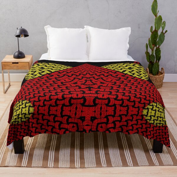 Item preview, STUNNING GEOMETRIC ABSTRACT AUSTRALIAN ABORIGINAL FLAG ART EXPRESSION WITH DOTS designed and sold by Ralek.