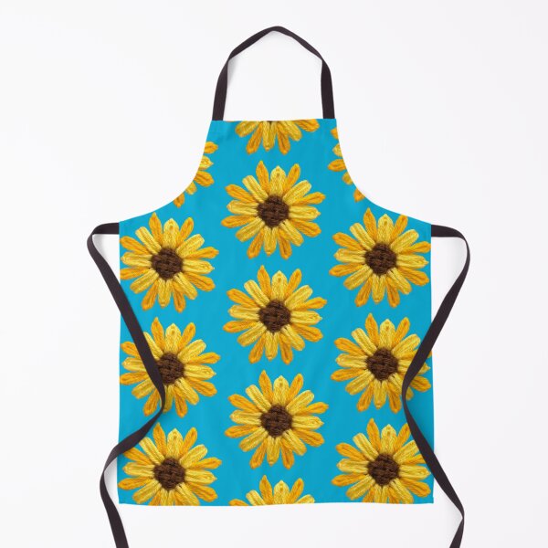 Item preview, Embroidery sunflower designed and sold by Phoebew03.