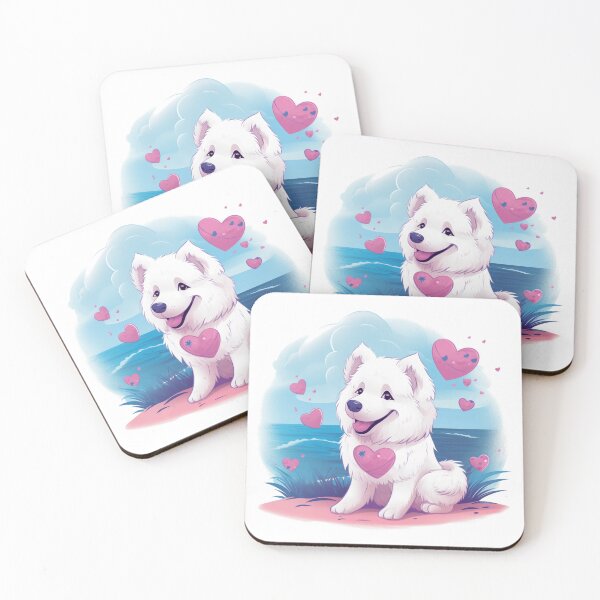 Artikelvorschau, Bi Pride Puppies - Samoyed entworfen und verkauft von HitsTheWaves.