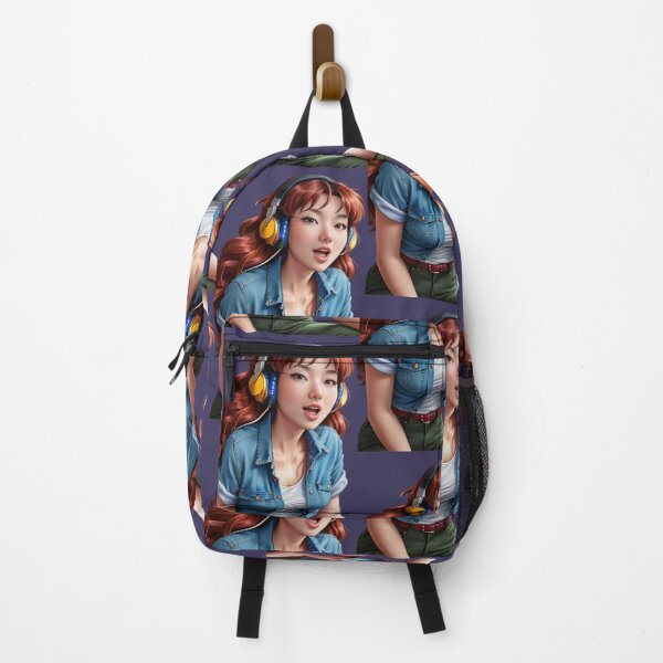 Item preview, cute anime redhead girl designed and sold by UndineSea.