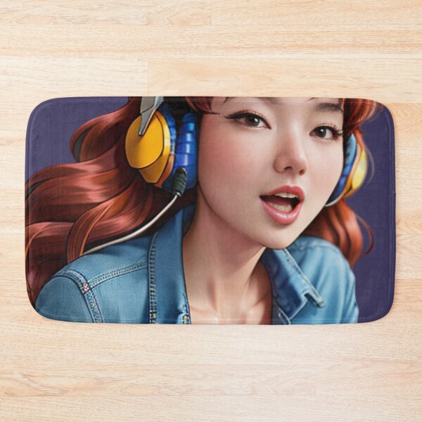 Item preview, cute anime redhead girl designed and sold by UndineSea.
