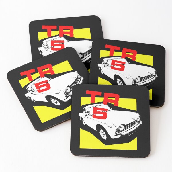 Item preview, Triumph TR5 classic car bold retro designed and sold by soitwouldseem.