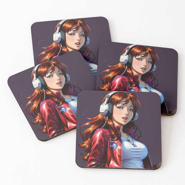 Item preview, cute anime redhead girl designed and sold by UndineSea.