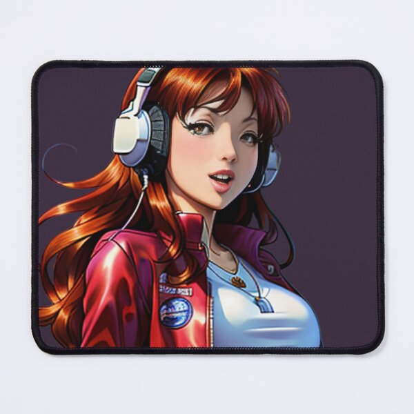 Item preview, cute anime redhead girl designed and sold by UndineSea.
