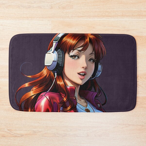 Item preview, cute anime redhead girl designed and sold by UndineSea.