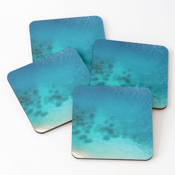 Item preview, Coral Reef In The Shallows - Aquamarine Seascape Shore designed and sold by BBGIFTSUK.