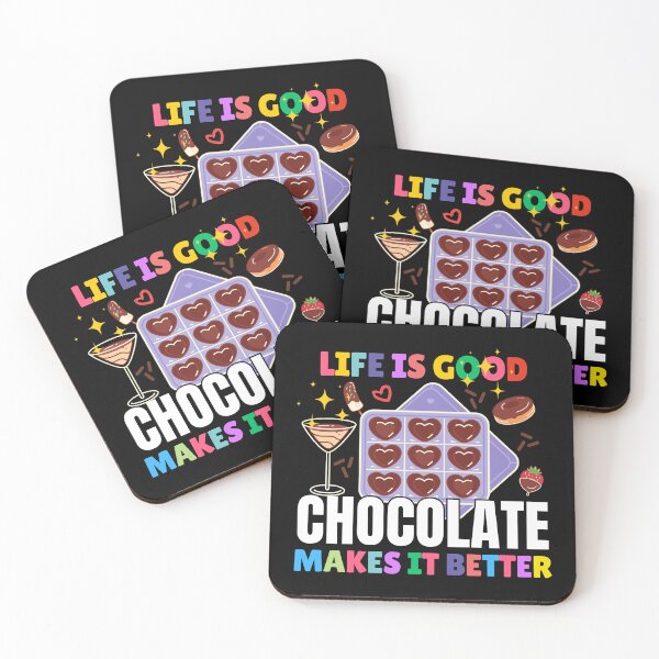 Item preview, Life is Better with Chocolate designed and sold by awesome-perky.