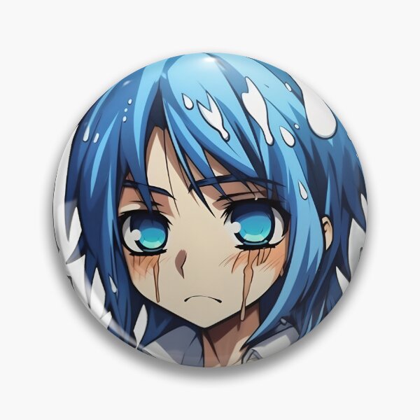 Item preview, Anime Tears - Exaggerated Expression Sticker designed and sold by InkmystiqueIN.