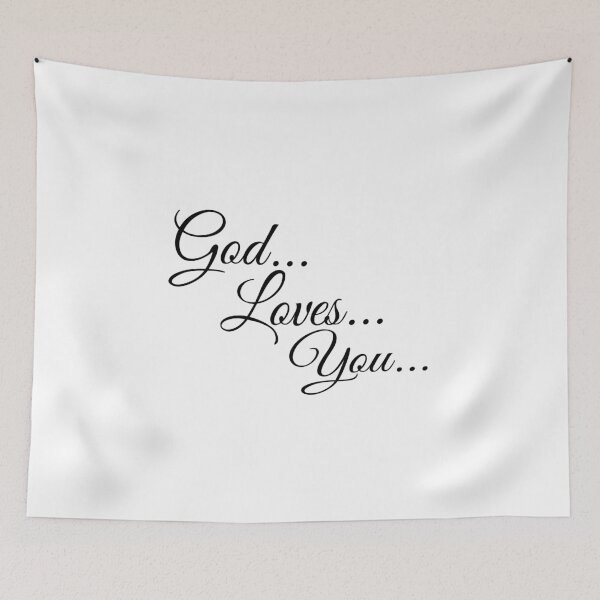 Item preview, God Loves You designed and sold by OurLordsLove.
