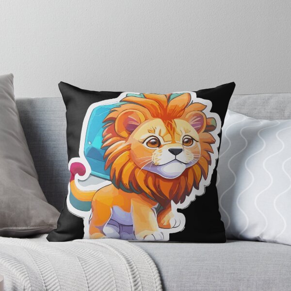 Item preview, Ai Generated Art - Baby Lion colorful the wild designed and sold by GameNgolo14.