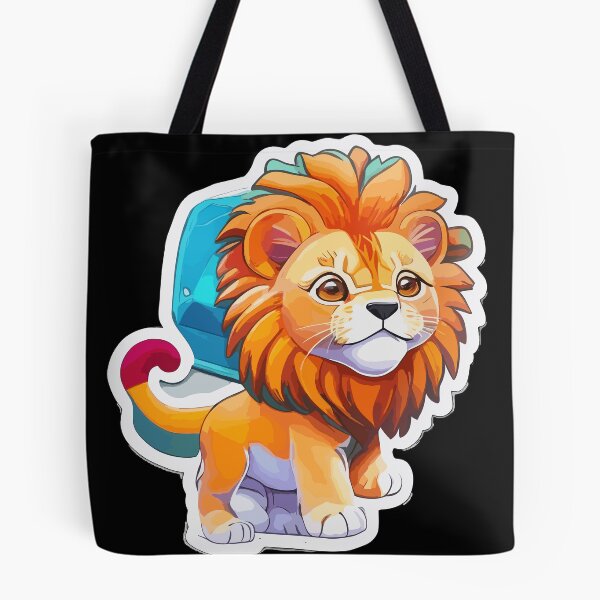 Item preview, Ai Generated Art - Baby Lion colorful the wild designed and sold by GameNgolo14.