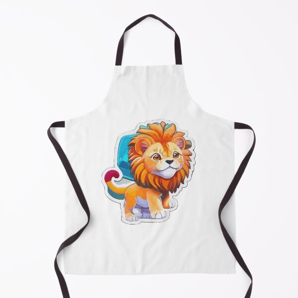 Item preview, Ai Generated Art - Baby Lion colorful the wild designed and sold by GameNgolo14.