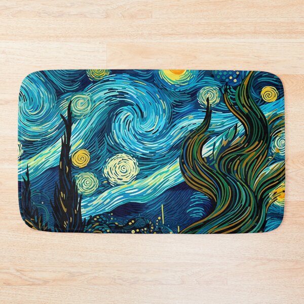 Item preview, Celestial Symphony: A Unique Night Sky Pattern designed and sold by SweetRepeat.