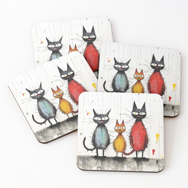 Item preview, Funny Cats Creative Composition designed and sold by AdrianGrosu.