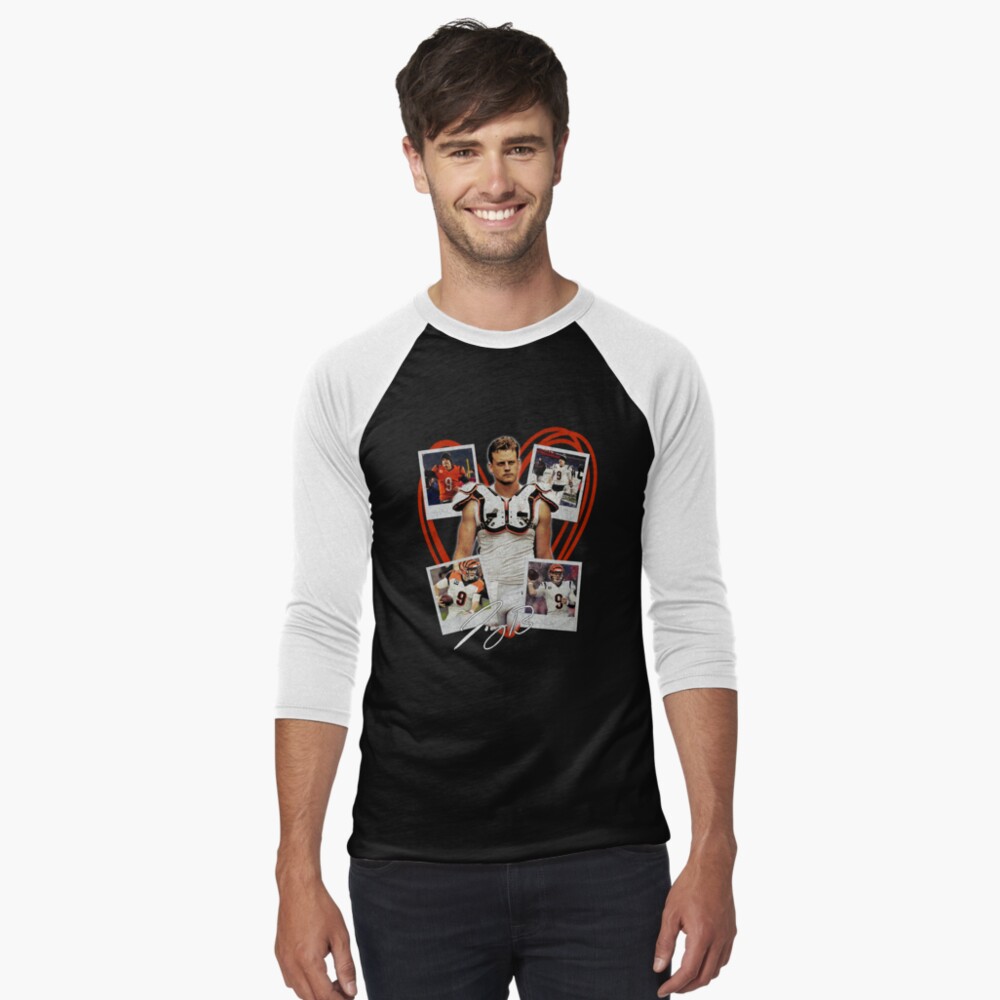 Cute Joe Burrow Vintage Heart Essential T-Shirt for Sale by RatTrapTees