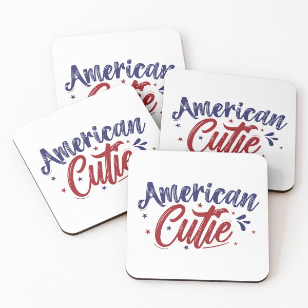 Item preview, American cutie, USA 4th of July celebrate freedom memorial Independence Day designed and sold by portrait4you.