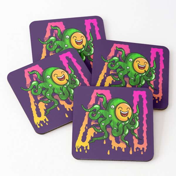 Item preview, AI shoggoth with smiley face designed and sold by AcaliSeisme.