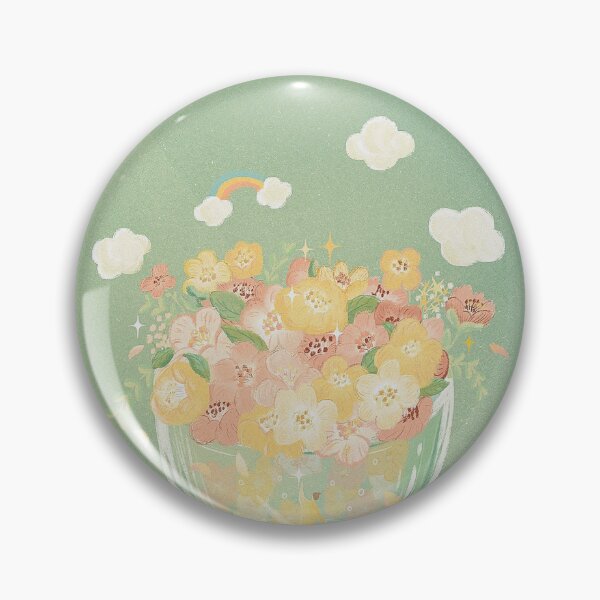 Item preview, Cartoon healing illustration Spring Flowers designed and sold by SceneryStudio.