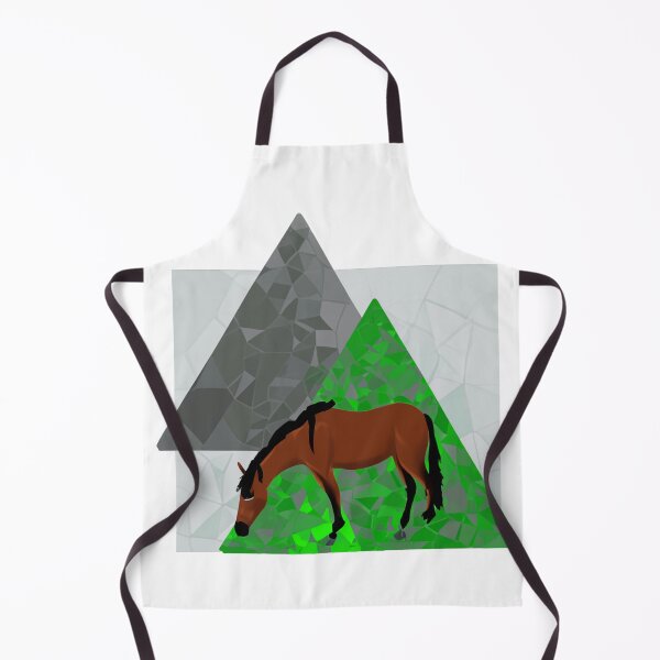 Item preview, Brown Horse Abstract designed and sold by SaturnSix.