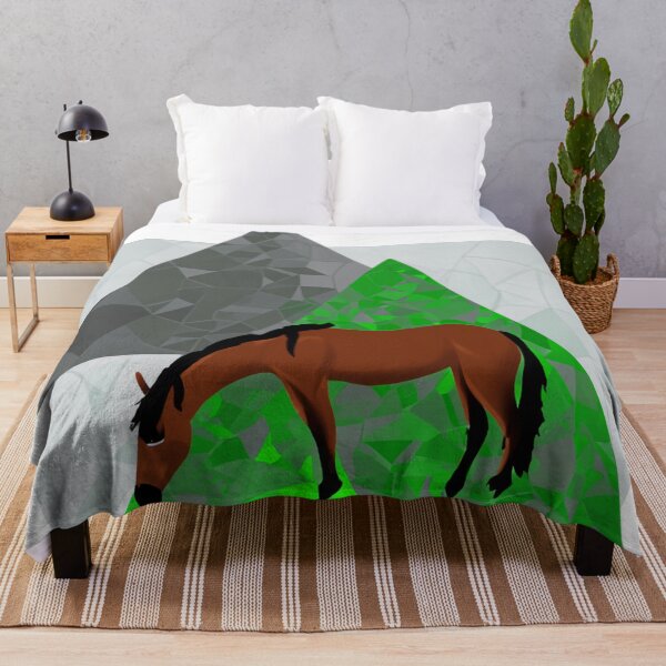 Item preview, Brown Horse Abstract designed and sold by SaturnSix.