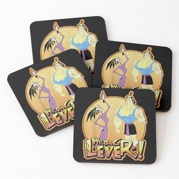 Item preview, E.New Groove Kronk And Esma Wrong Lever designed and sold by TangaDesgn.
