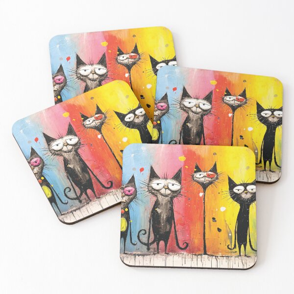 Item preview, Funny Cats Creative Composition designed and sold by AdrianGrosu.