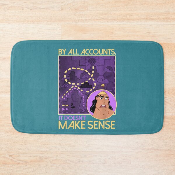 Item preview, Emperor_s New Groove Kronk Doesn_t Make Sense designed and sold by TangaDesgn.