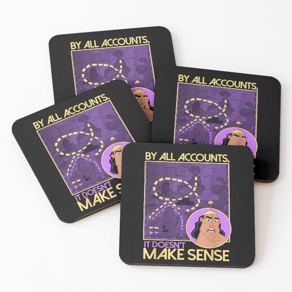 Item preview, Emperor_s New Groove Kronk Doesn_t Make Sense designed and sold by TangaDesgn.