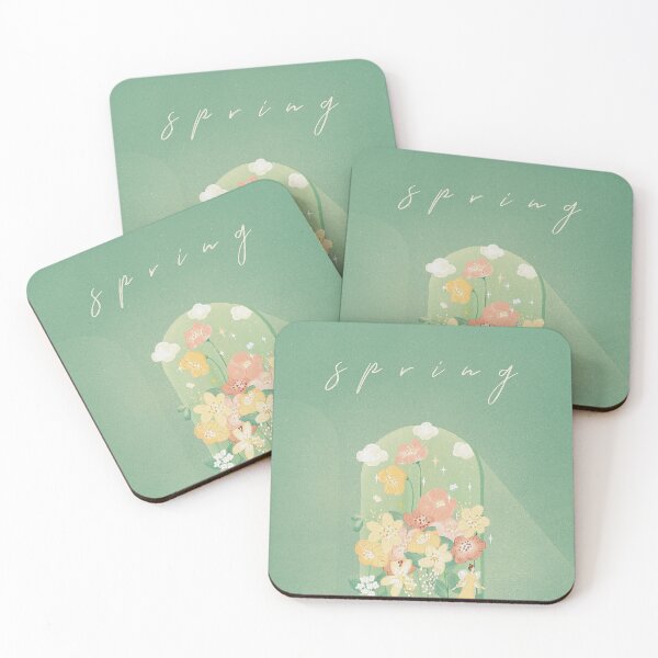Item preview, Cartoon healing illustration Spring Flowers designed and sold by SceneryStudio.