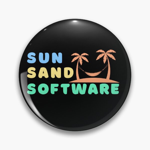 Artikelvorschau, Sommer-Strand-Shirt – Sun Sand Software entworfen und verkauft von TheBeesForYou.