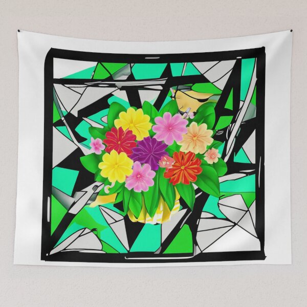 Item preview, Flowers Abstract designed and sold by SaturnSix.