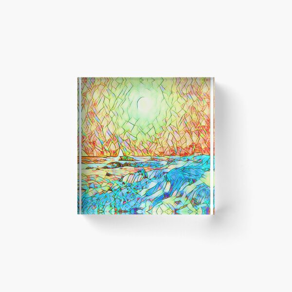 Item preview, Moon Rise Through A Golden Sky designed and sold by RiverDeeDesigns.