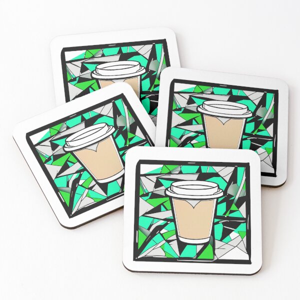 Item preview, Coffee Cup Abstract designed and sold by SaturnSix.