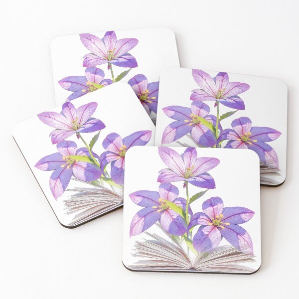Item preview, Book Of Flower, Flower Book, Flower And Book, Nature designed and sold by Lychee Design.