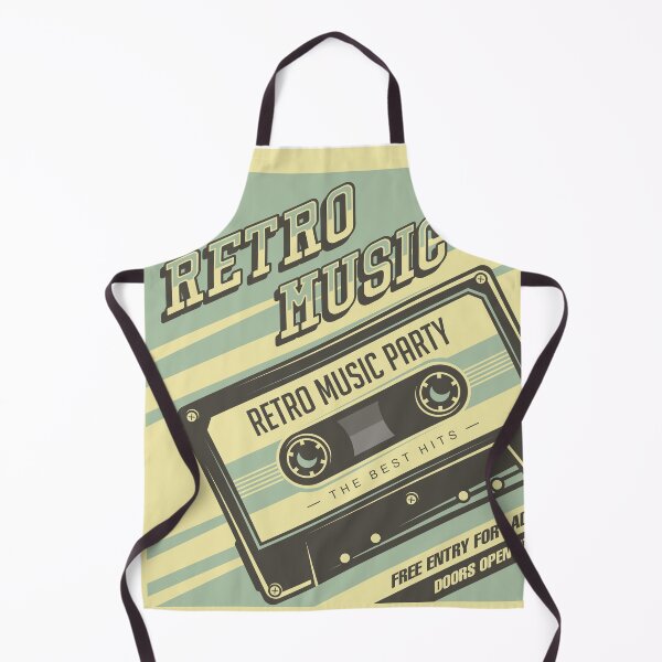 Item preview, Retro Music Compact Cassette Vintage Signage Poster designed and sold by Acim0.