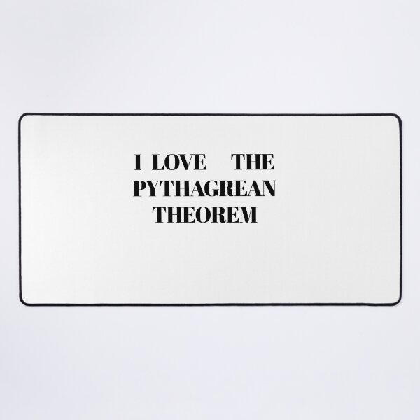 Item preview, I. Love the pythagrean theorem designed and sold by Raxidkou.