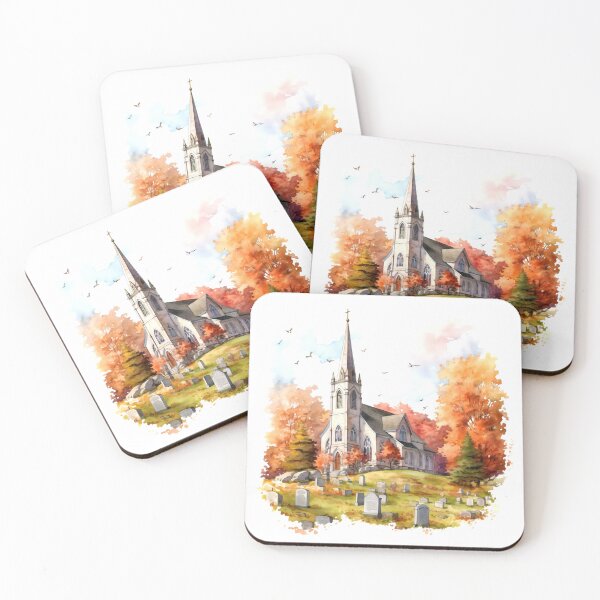 Item preview, Country Church Clipart, Rural Worship, Quaint Chapel, Historic Sanctuary, Spiritual Haven, Traditional Worship, Countryside Church designed and sold by CoolorPainting.