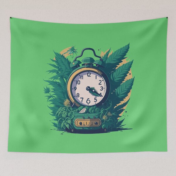 Item preview, 4:20 - it's time! designed and sold by ZirumsGarden.