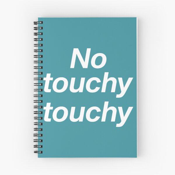 Item preview, No touchy touchy designed and sold by TangaDesgn.