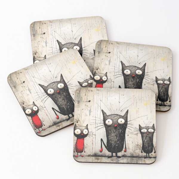 Item preview, Funny Cats Creative Composition designed and sold by AdrianGrosu.